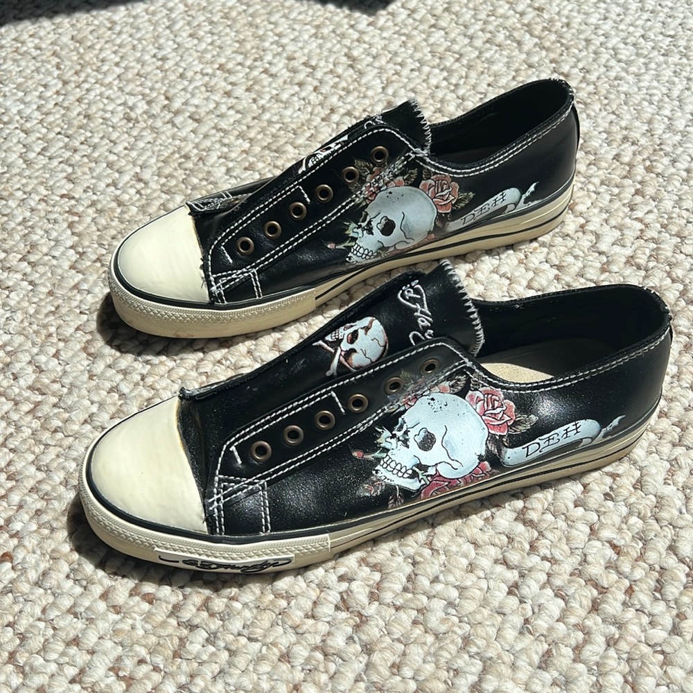 Vintage Ed Hardy Converse men’s 11